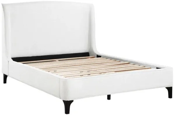 Mosby - Upholstered Curved Headboard Platform Bed