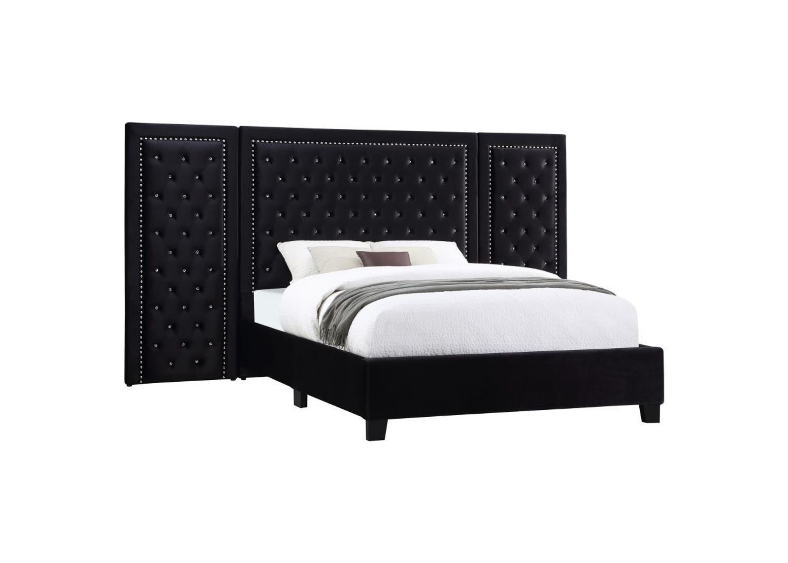 Hailey - Bed And Wing Panel Set