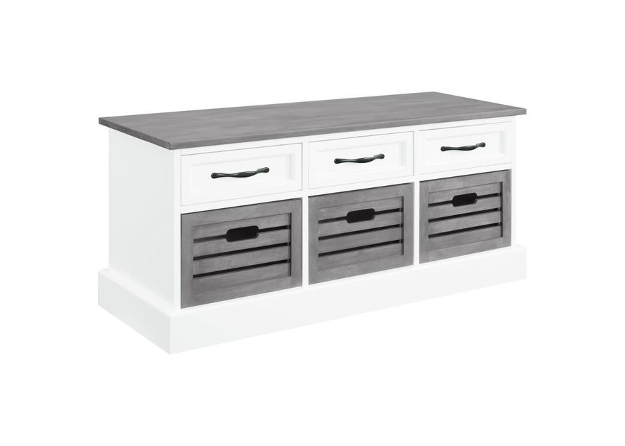 Alma - 3-drawer Storage Bench