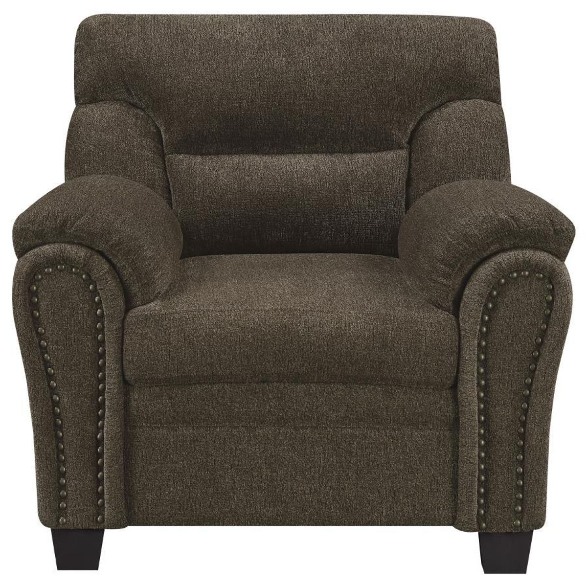 Clemintine - Upholstered Chair with Nailhead Trim