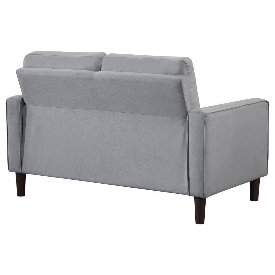 Bowen - Upholstered Track Arms Tufted Loveseat