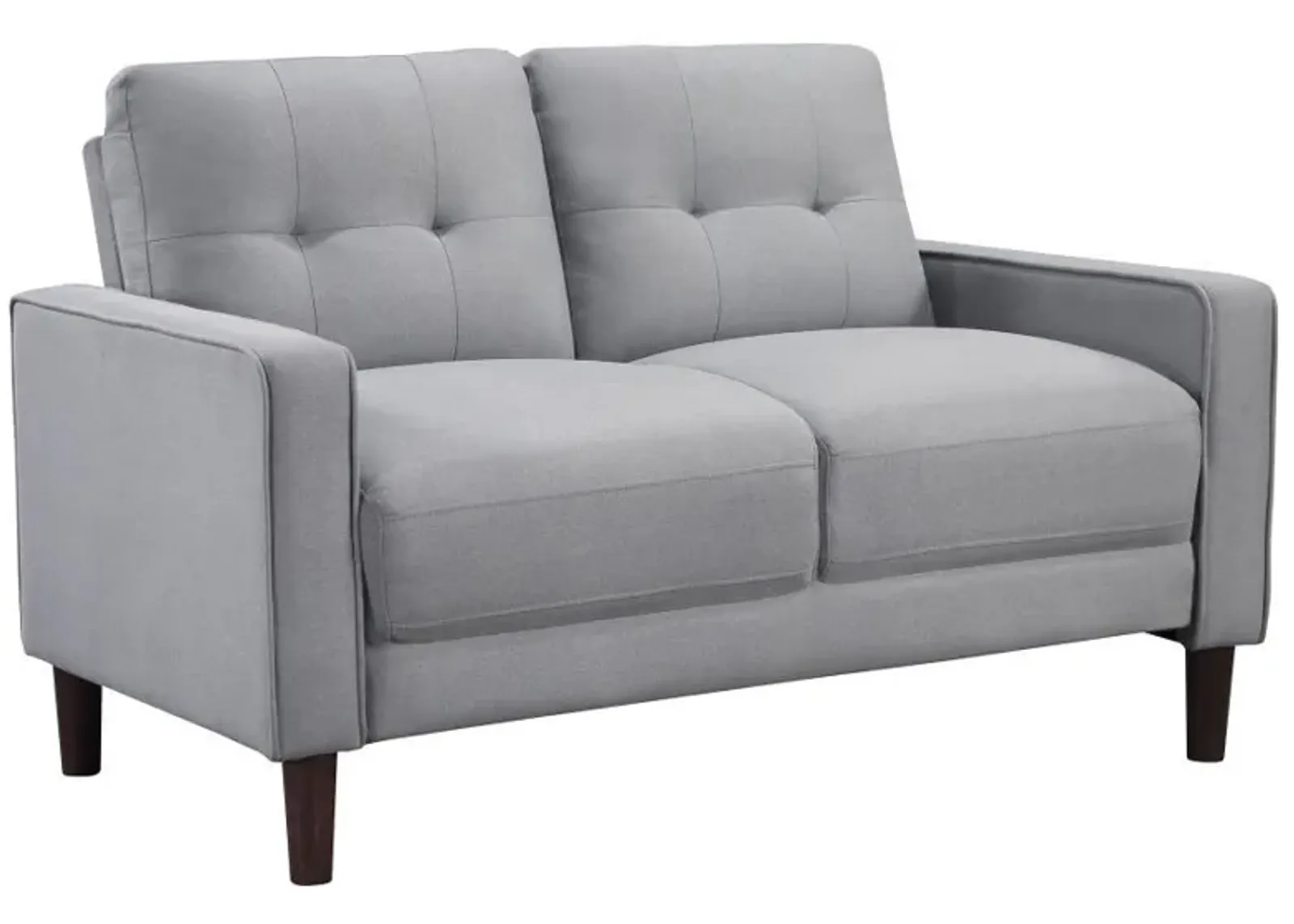 Bowen - Upholstered Track Arms Tufted Loveseat