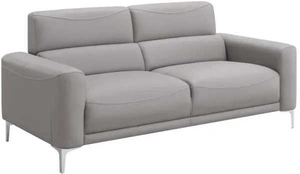 Glenmark - Upholstered Track Arm Sofa - Taupe