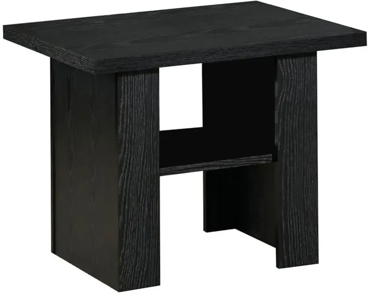 Rodez - 3 Piece Engineered Wood Coffee Table Set - Black Oak