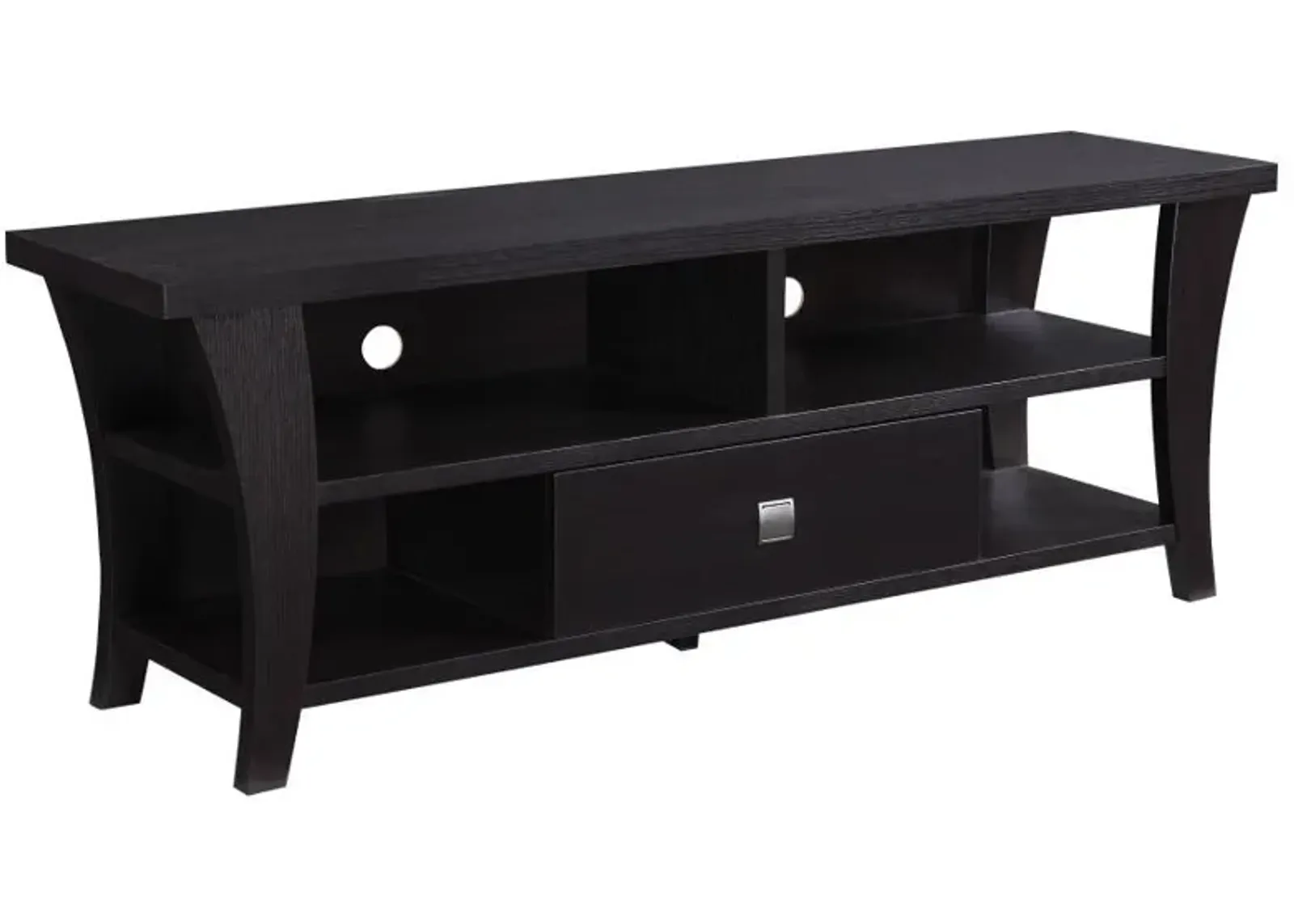 Anita - 1-Drawer Engineered Wood TV Stand - Cappuccino