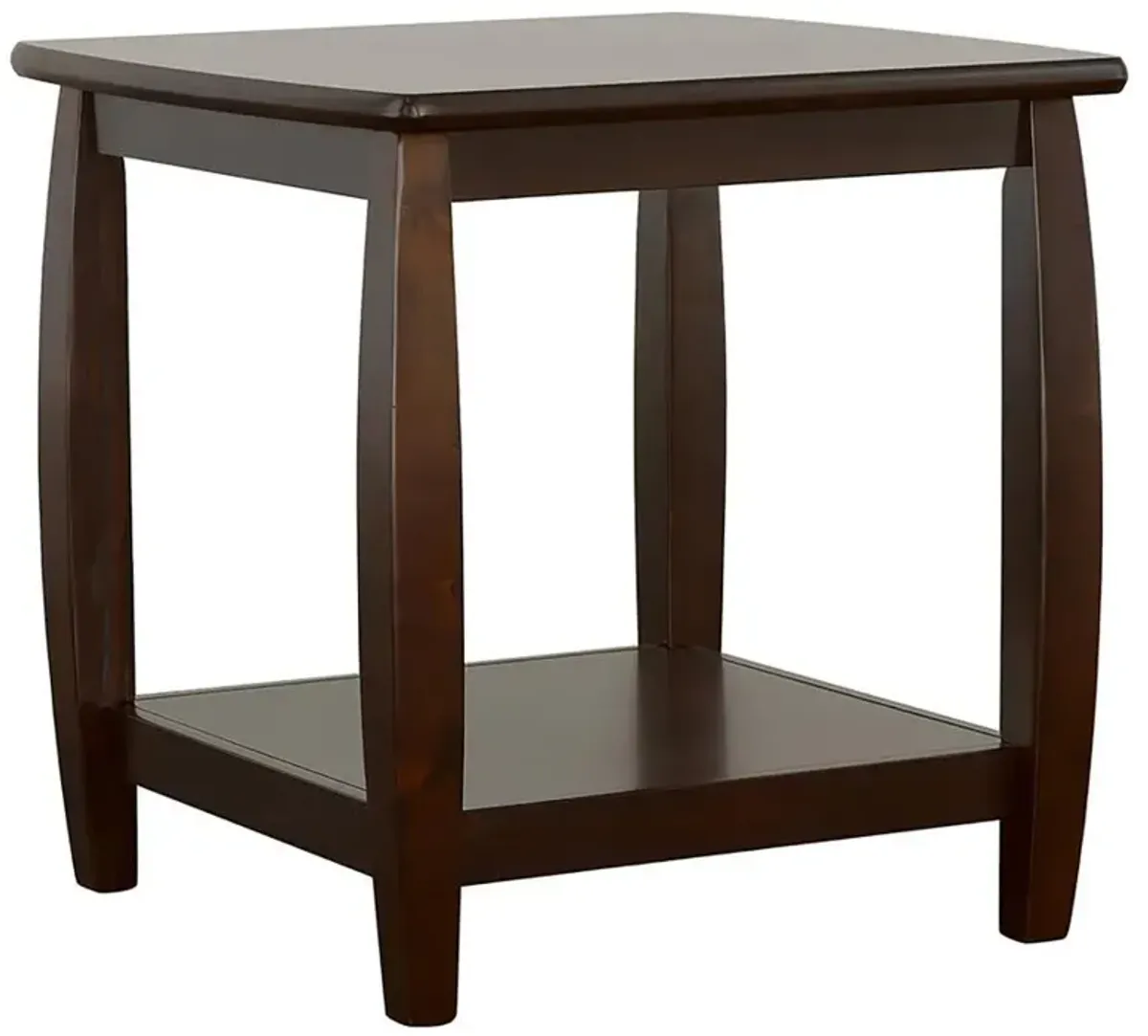 Dixon - 3 Piece Rectangular Wood Coffee Table Set Espresso - Cappuccino