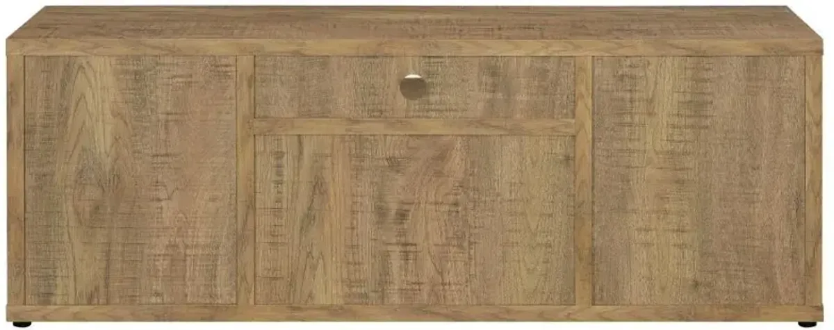 Tabby - 4 Door Engineered Wood TV Stand - Mango