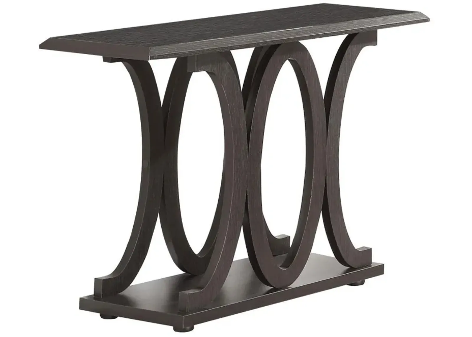 Shelly - Engineered Wood Entryway Console Table - Cappuccino