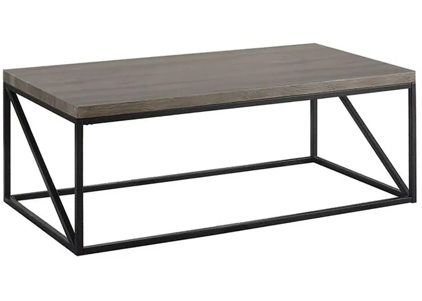 Birdie - Rectangular Engineered Wood Coffee Table - Sonoma Gray