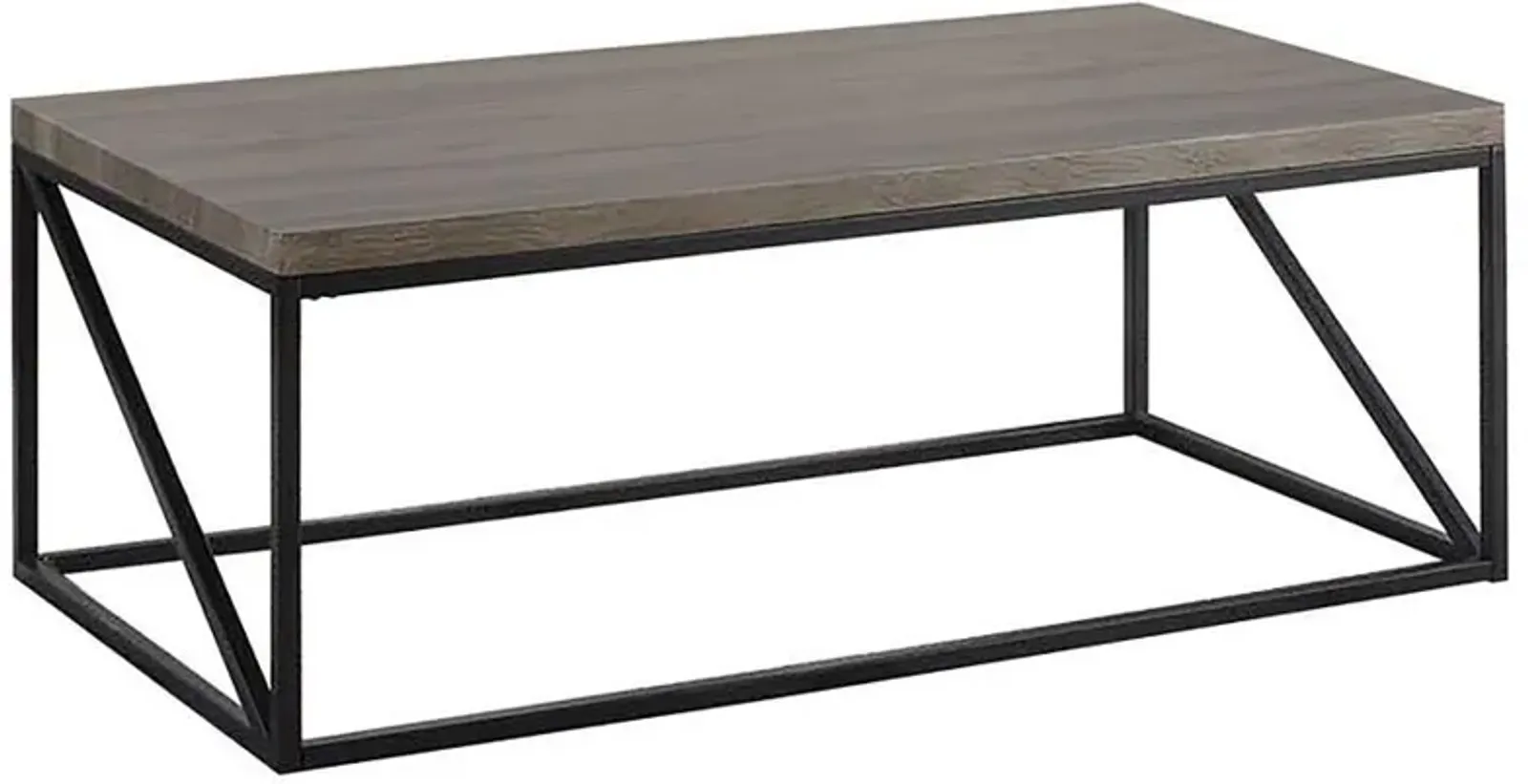 Birdie - Rectangular Engineered Wood Coffee Table - Sonoma Gray