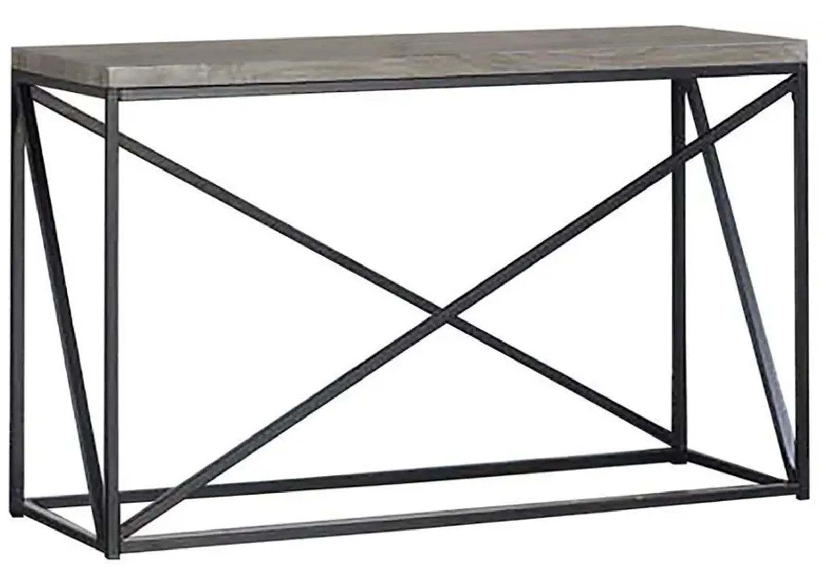 Birdie - Rectangular Entryway Console Table - Sonoma Gray