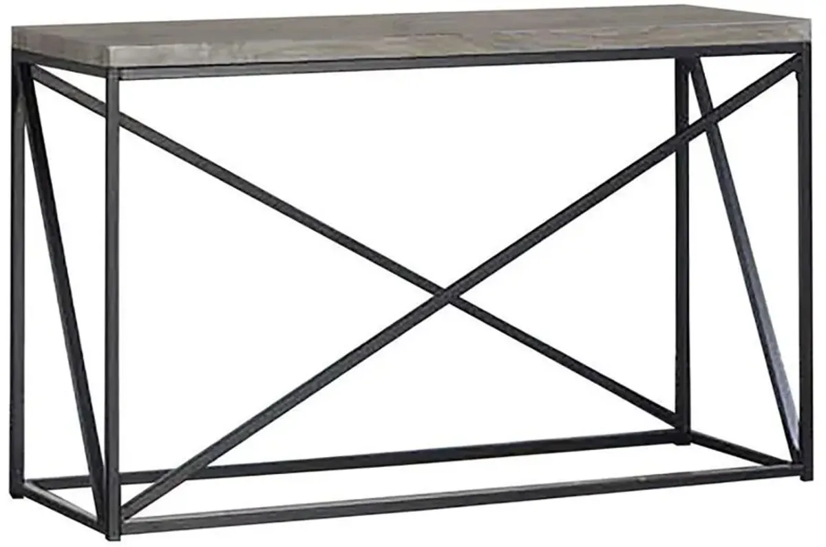 Birdie - Rectangular Entryway Console Table - Sonoma Gray