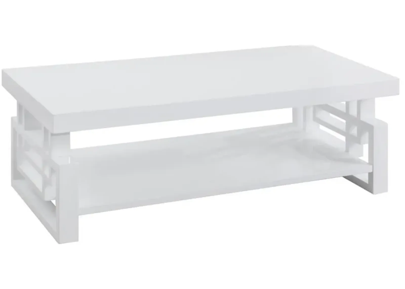 Schmitt - Rectangular Coffee Table - White High Gloss