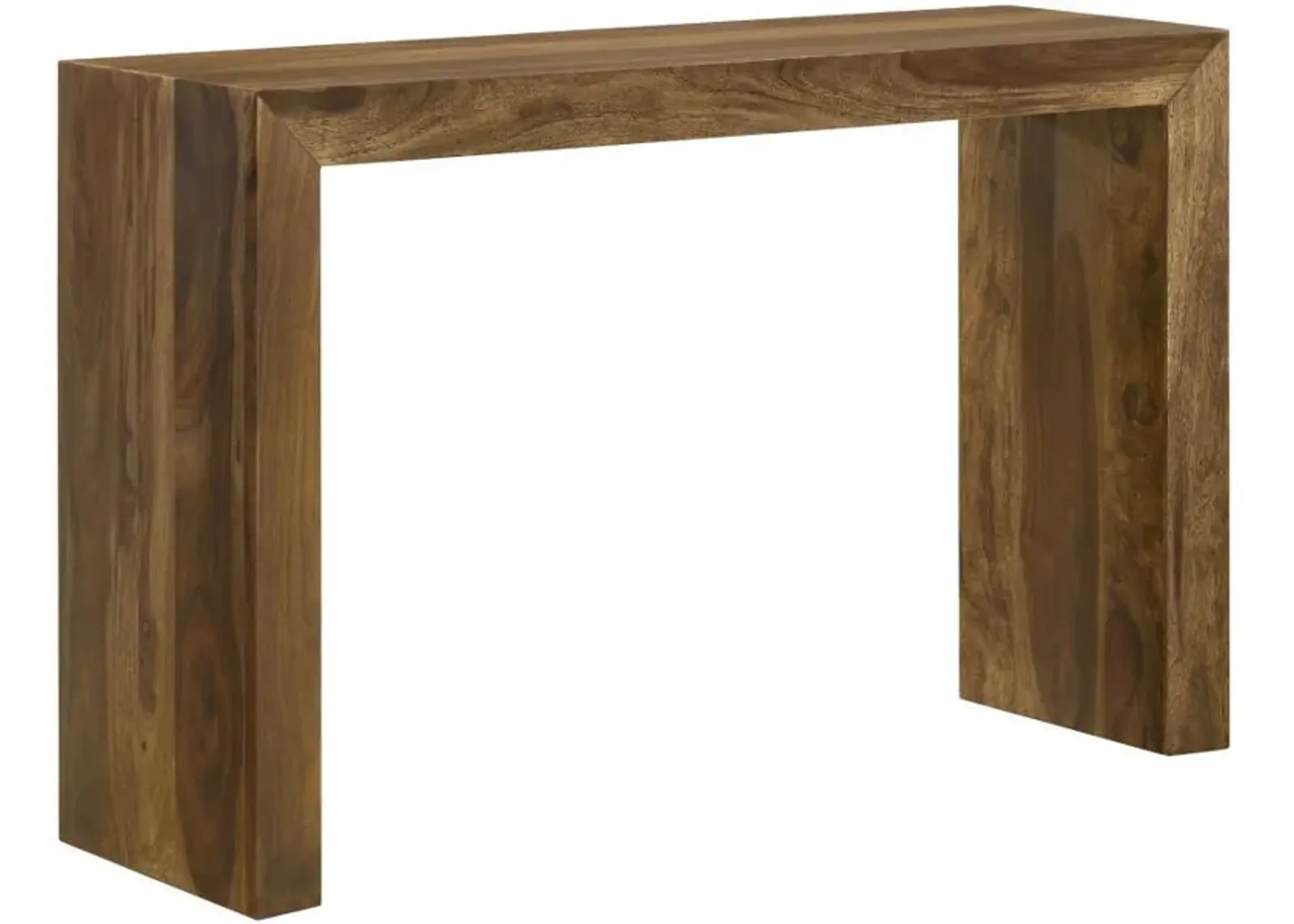 Odilia - Rectangular Solid Wood Entryway Console Table - Auburn