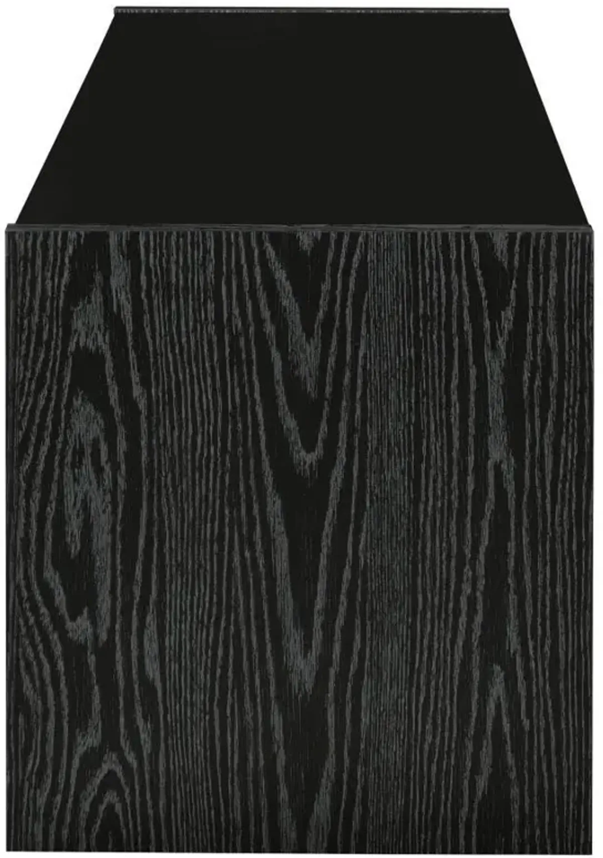 Alton - 3-drawer Black Oak TV Console