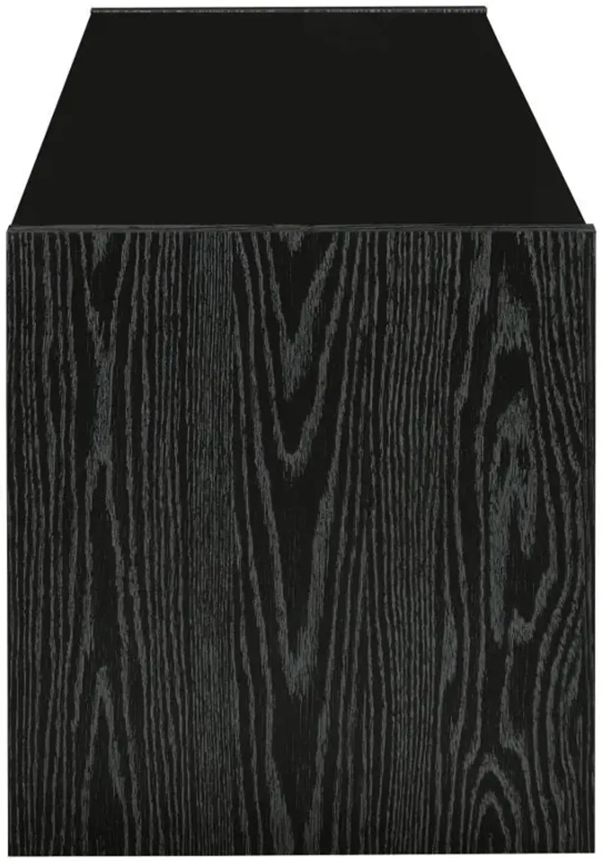 Alton - 3-drawer Black Oak TV Console