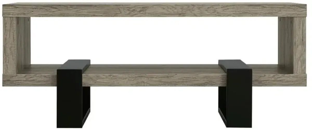 Dinard - Engineered Wood Coffee Table - Gray Driftwood