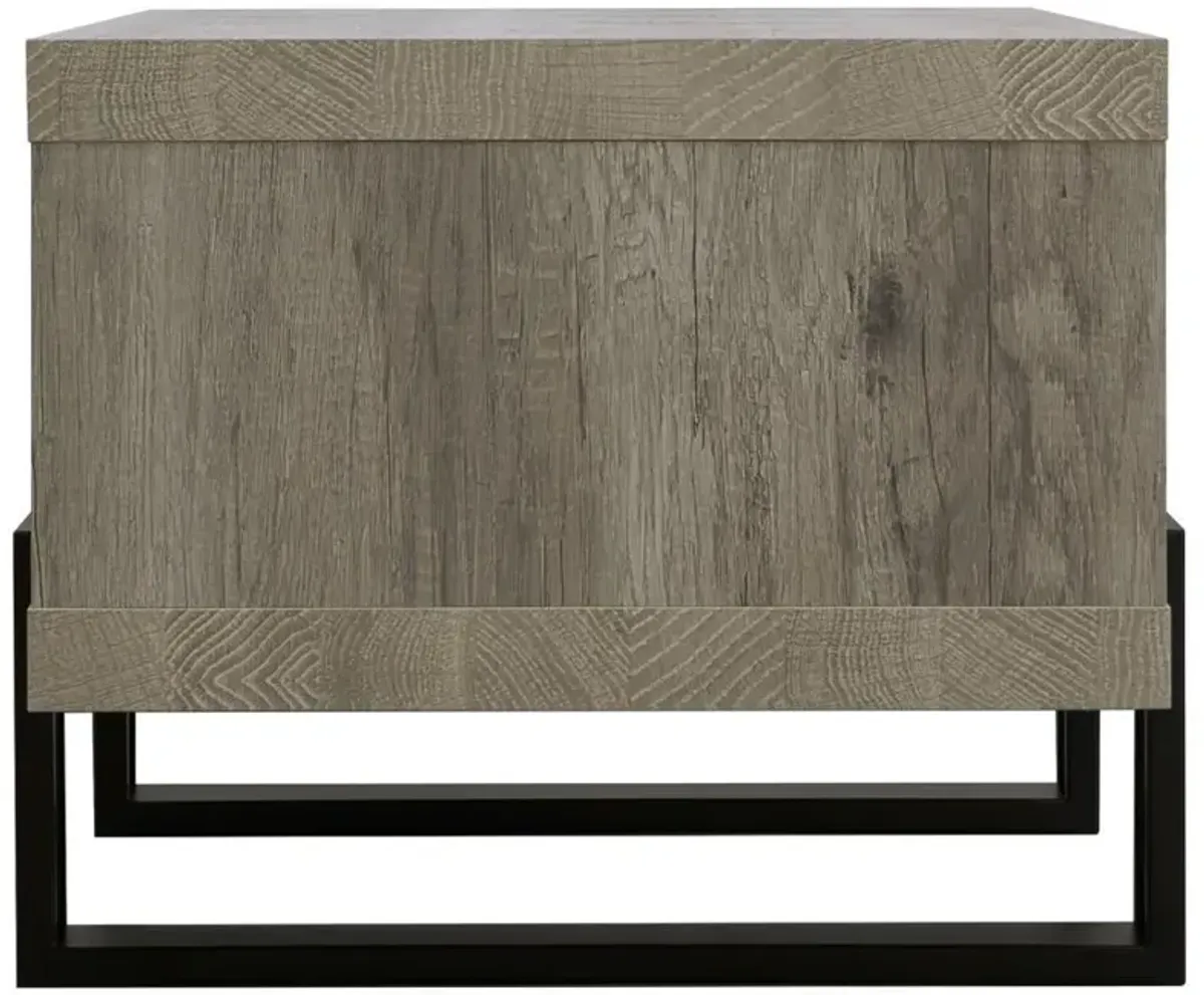 Dinard - Engineered Wood Coffee Table - Gray Driftwood