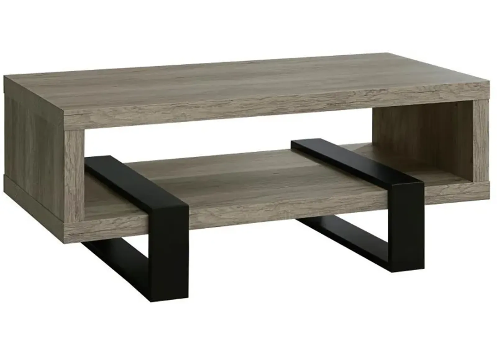 Dinard - Engineered Wood Coffee Table - Gray Driftwood