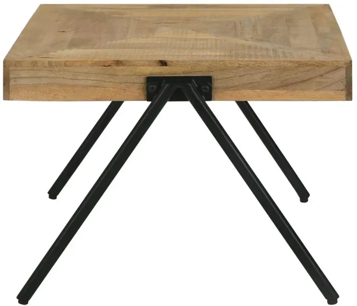 Avery - Rectangular Solid Mango Wood Coffee Table - Natural