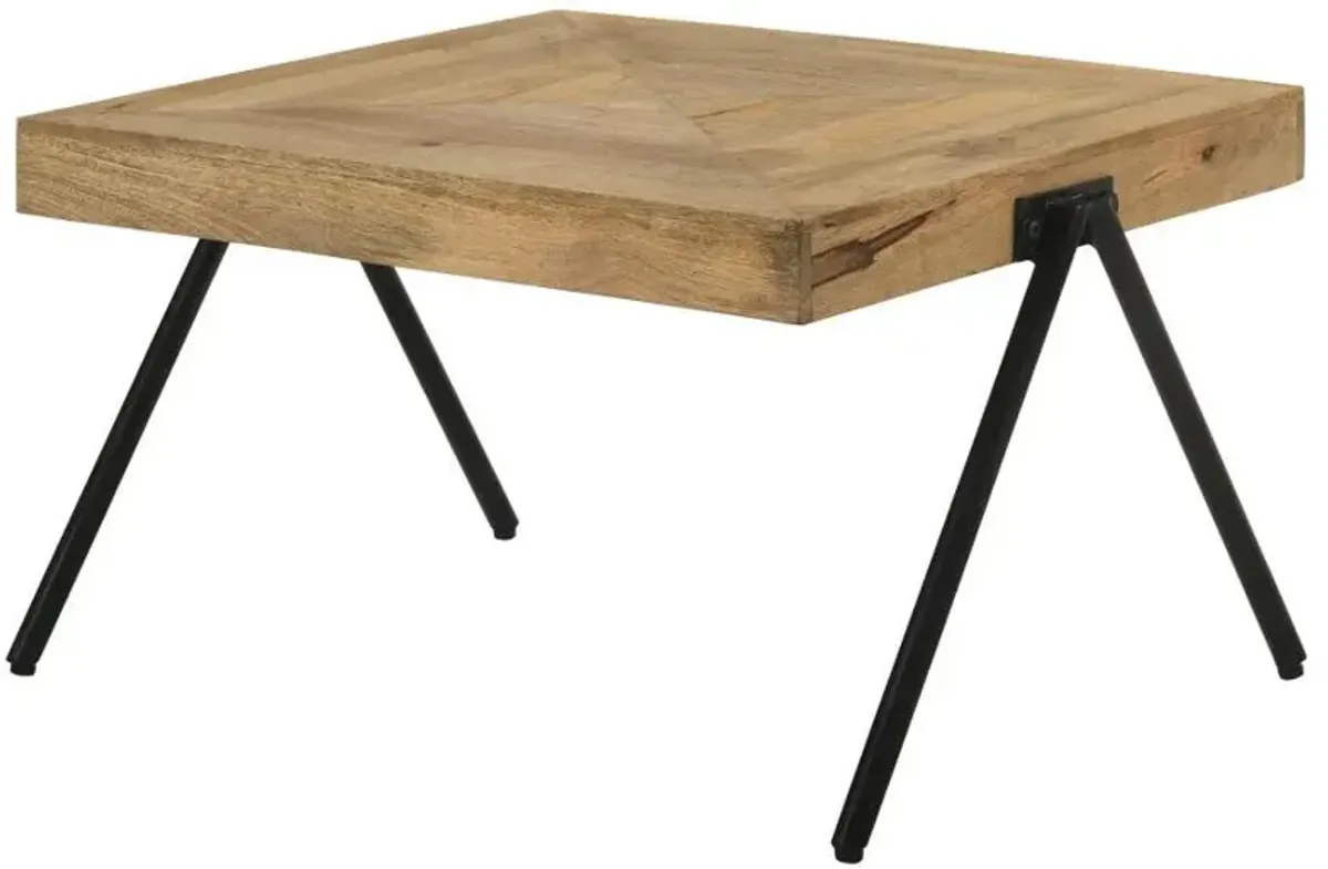 Avery - Rectangular Solid Mango Wood Coffee Table - Natural