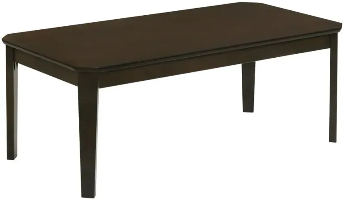 Amaro - 3 Piece Coffee And End Table Set - Dark Brown