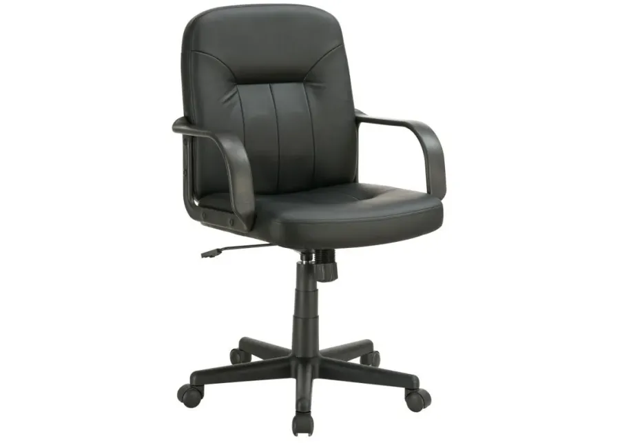 Minato - Adjustable Height Office Chair - Black