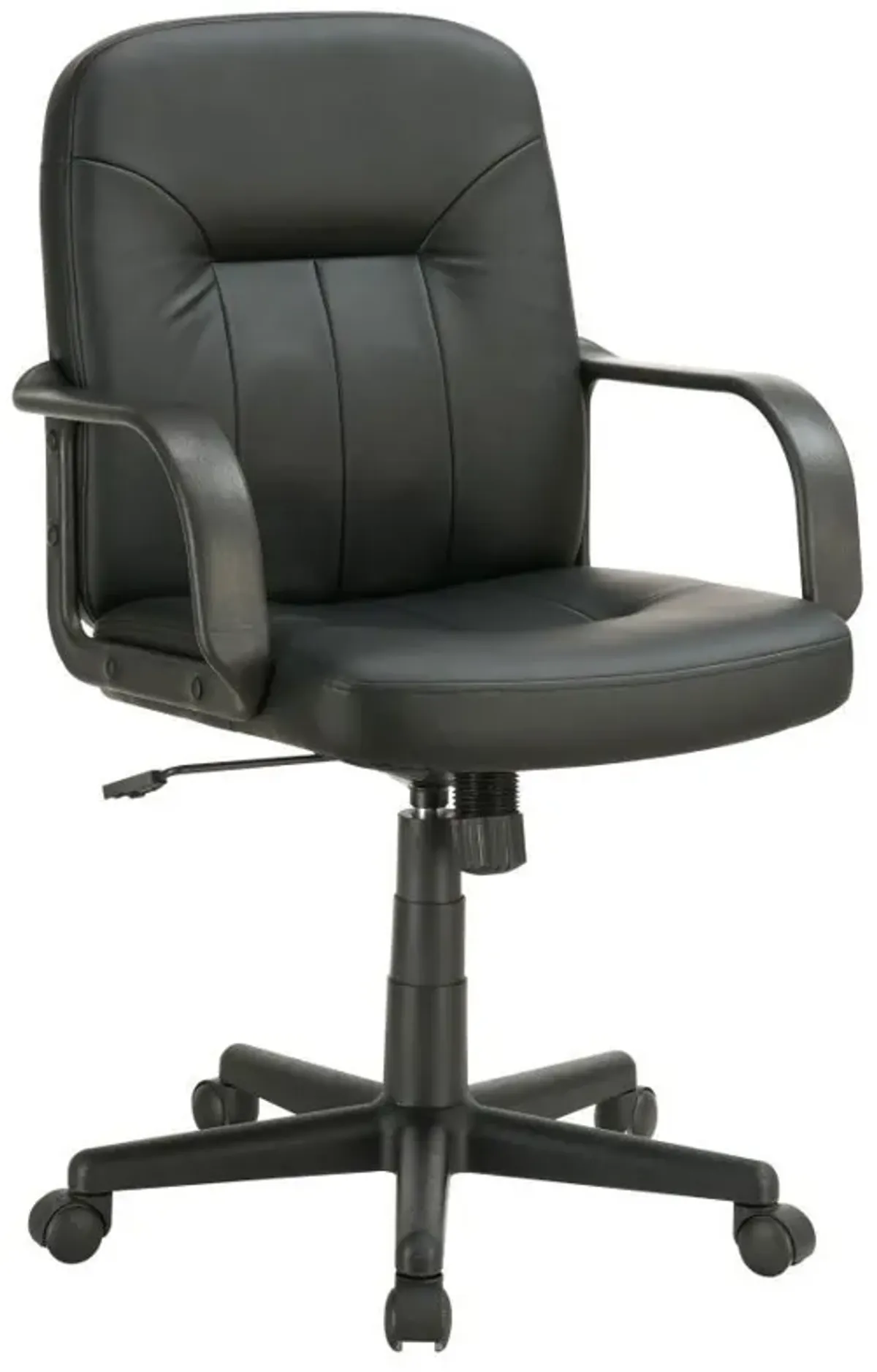 Minato - Upholstered Adjustable Home Office Desk Chair - Black