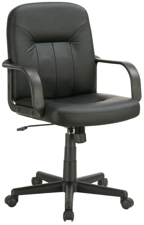 Minato - Adjustable Height Office Chair - Black