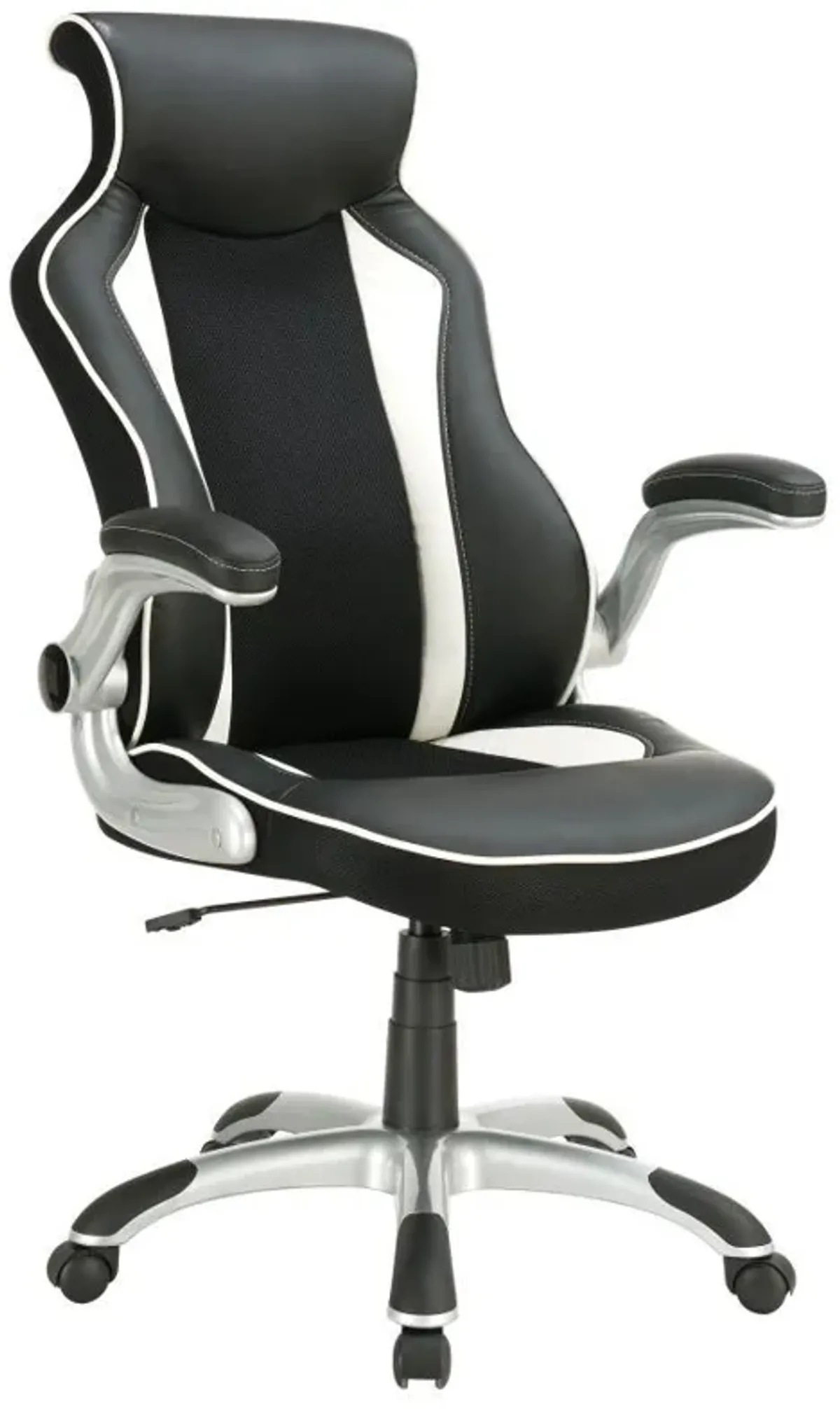 Dustin - Upholstered Adjustable Home Office Desk Chair - Black