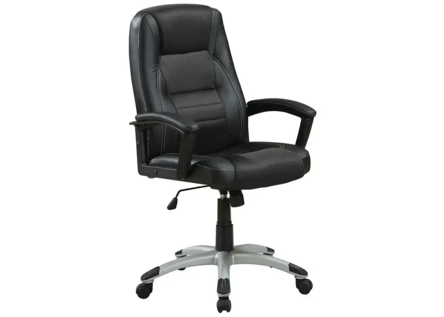 Dione - Adjustable Height Office Chair - Black