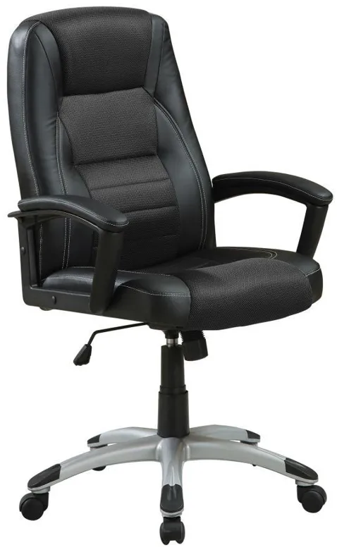 Dione - Adjustable Height Office Chair - Black