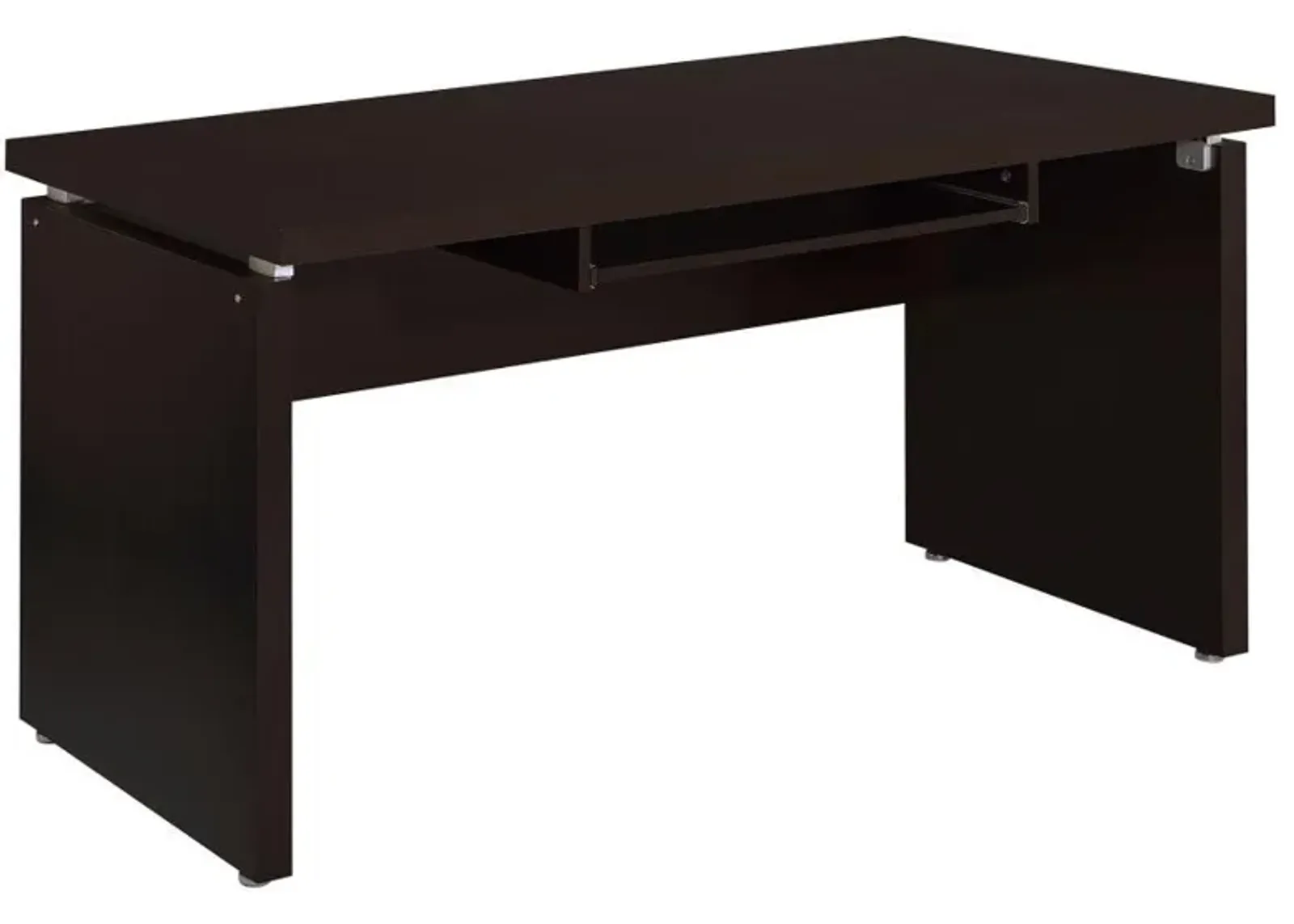 Skylar - Computer Desk With Keyboard Drawer - Cappuccino