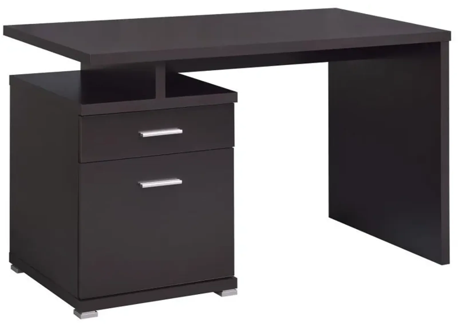 Irving - 2-drawer Office Desk with Cabinet