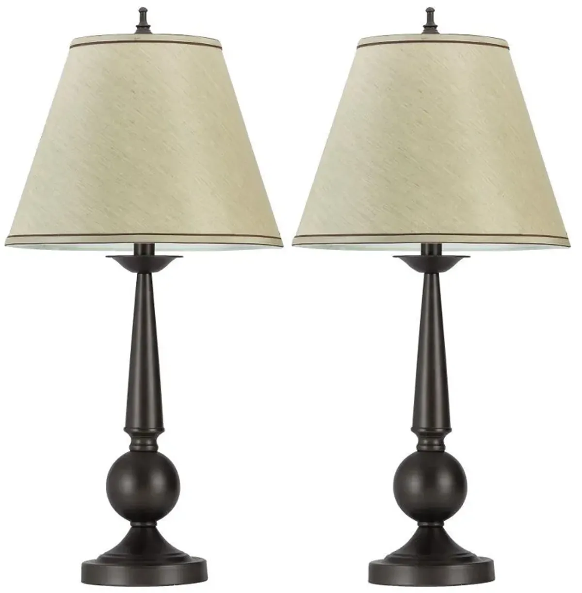 Ochanko - Empire Shade Table Lamp (Set of 2) - Bronze