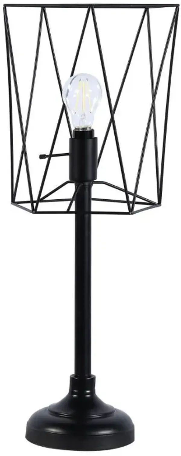 Mayfield - Open Frame Torch Table Lamp - Black