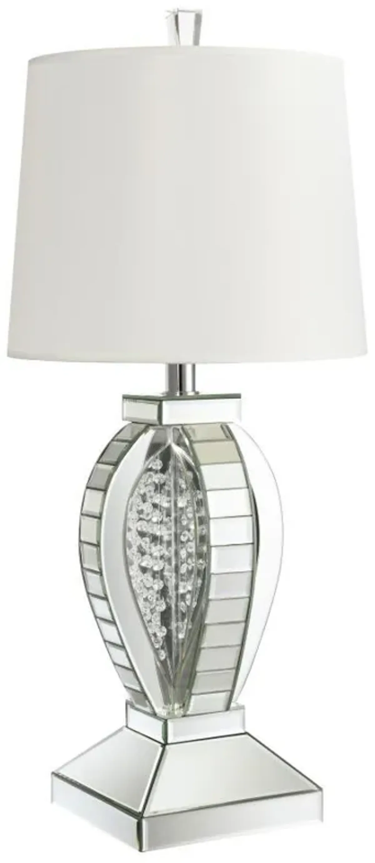 Klein - Empire Mirrored Acrylic Table Lamp - Silver