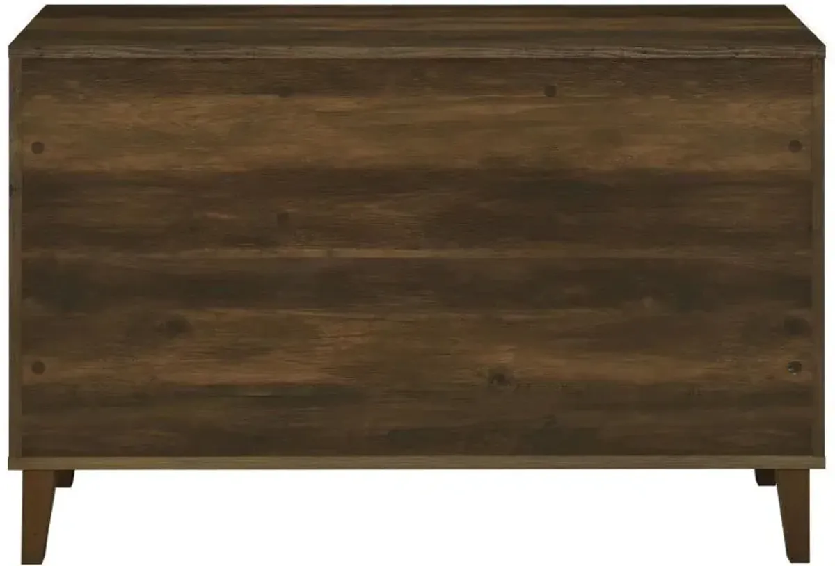 Torin - 2 Door Engineered Wood Accent Cabinet - Dark Pine