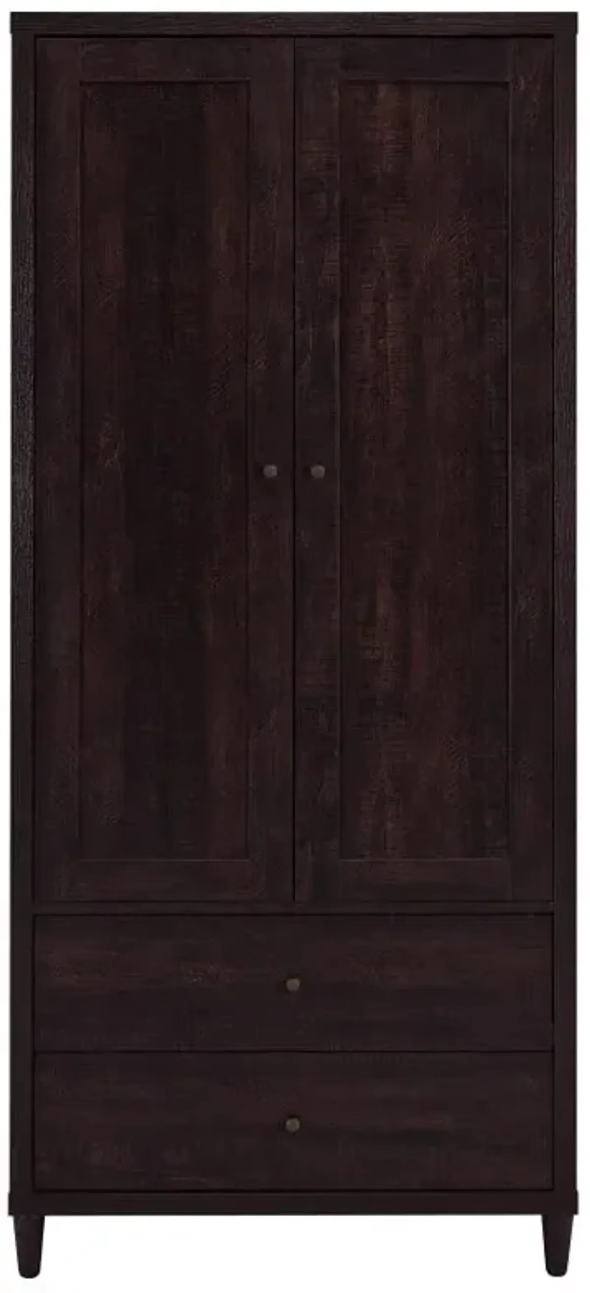 Wadeline - 2 Door Tall Accent Storage Cabinet - Rustic Tobacco