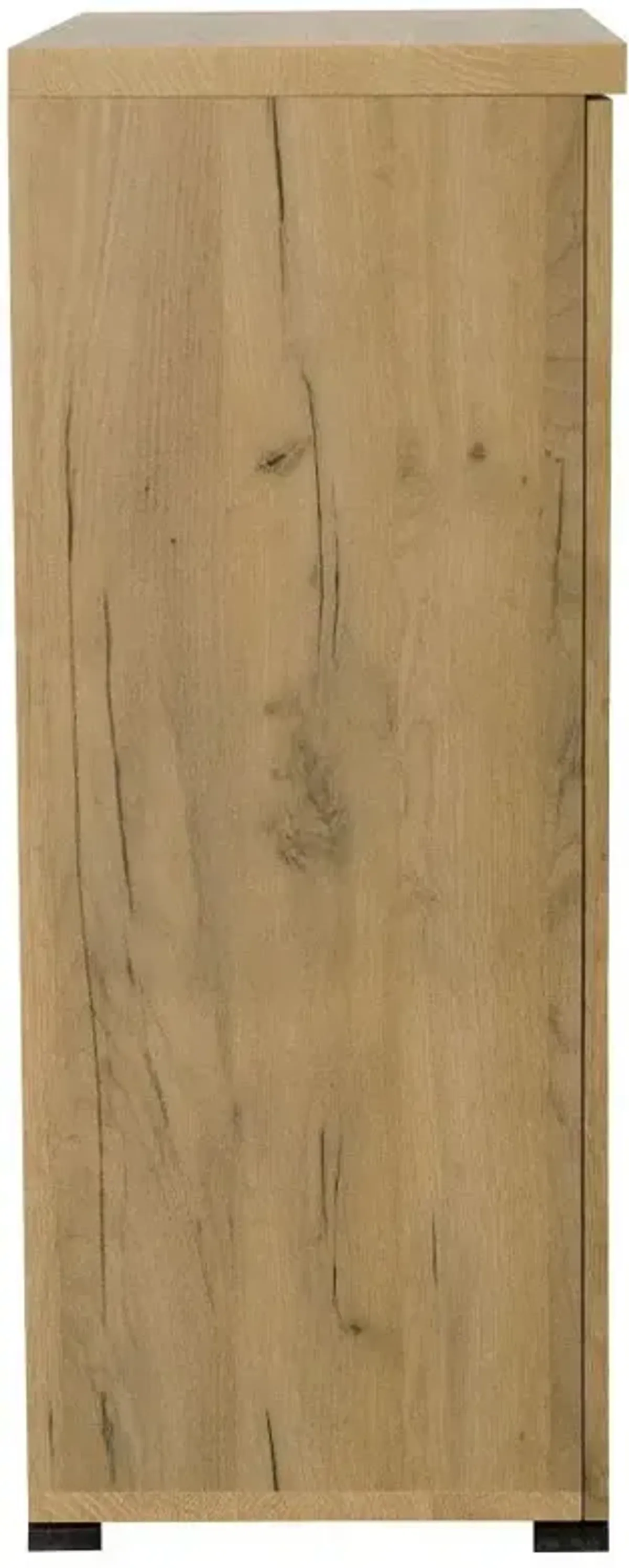 Bristol - 6-Shelf Engineered Wood Shoe Cabinet - Golden Oak