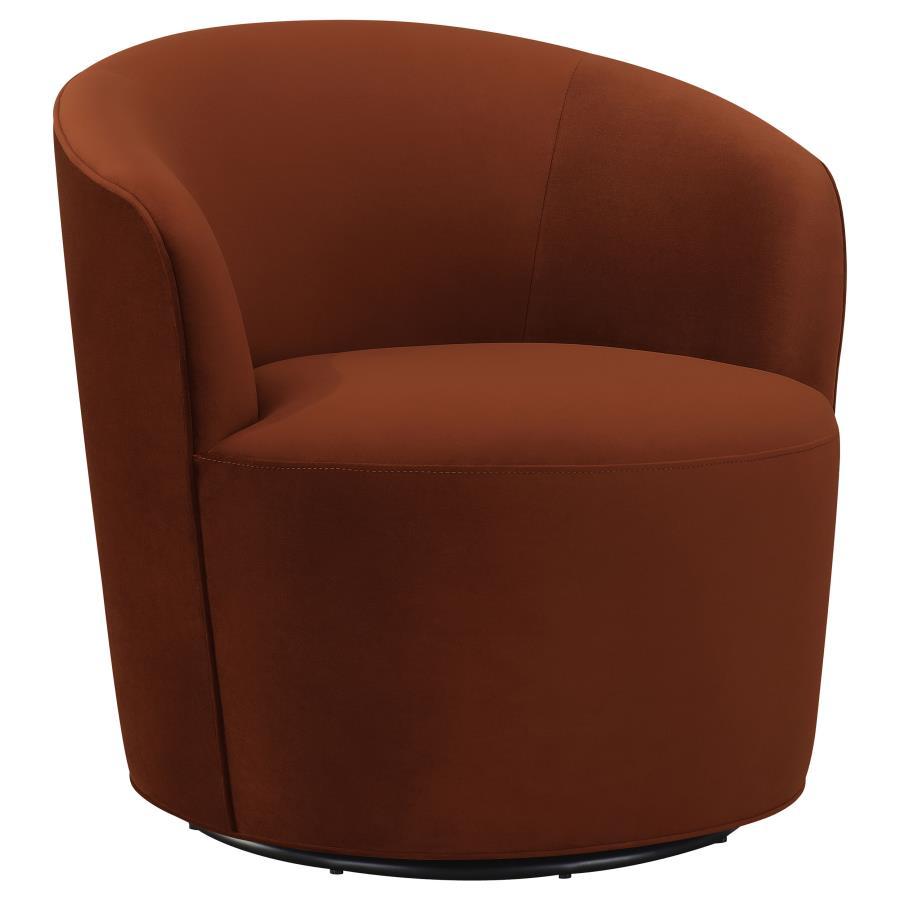 Joyce - Sloped Arms Swivel Chair