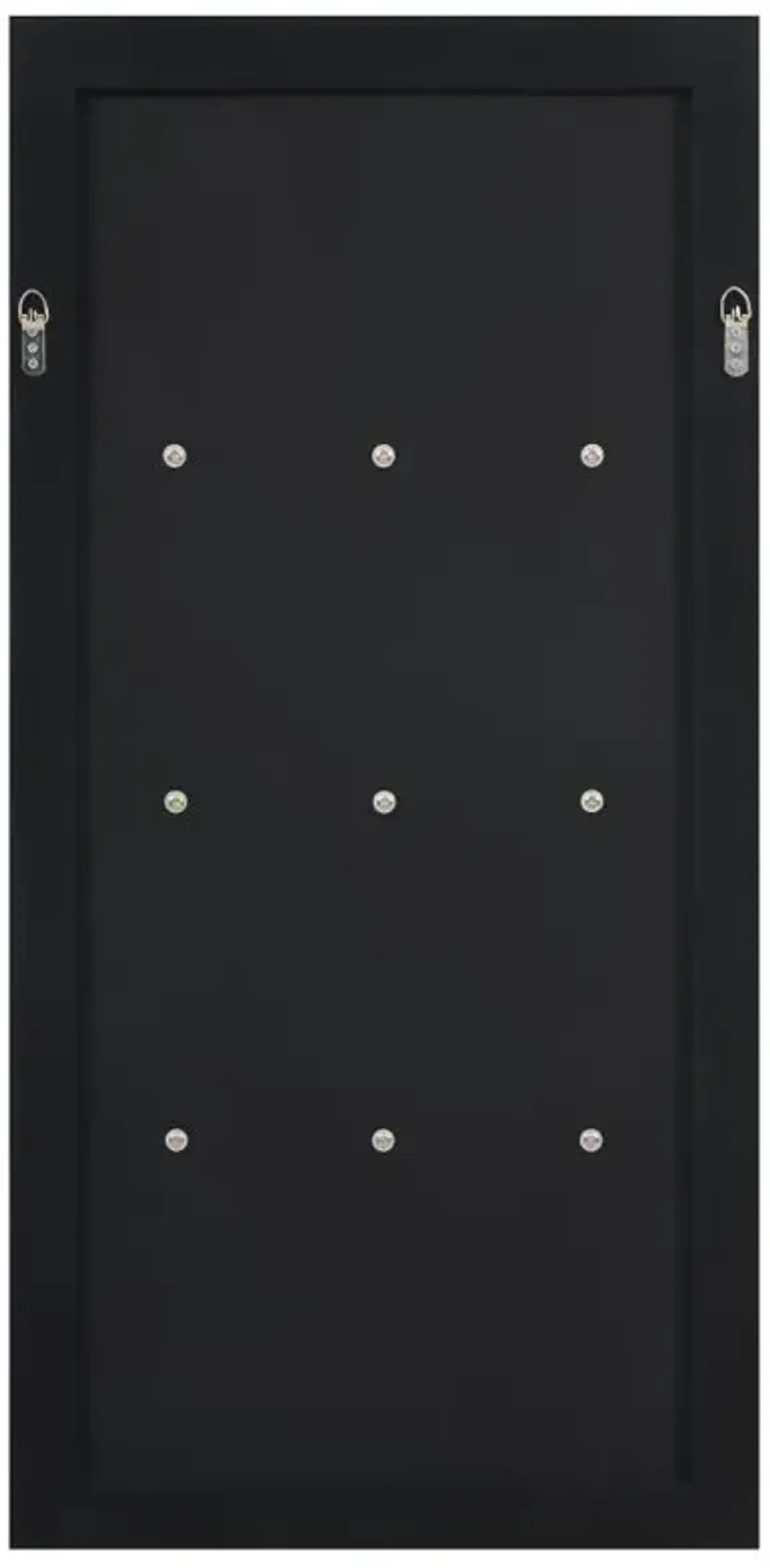 Oriel - Rectangular 3-Shelf Wall Mirror - Silver