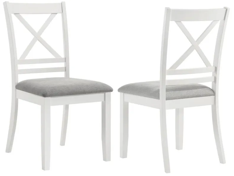 Hollis - Side Chair (Set of 2) - White