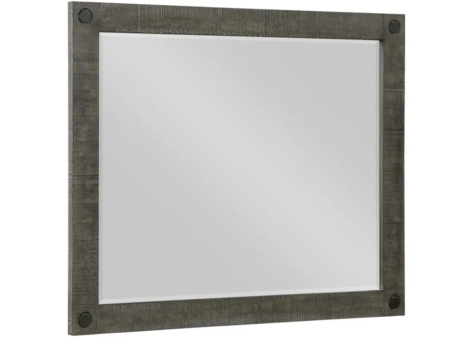 Lilith - Dresser Mirror - Distressed Gray