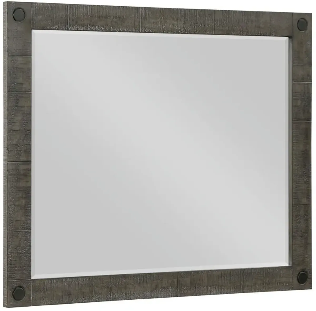 Lilith - Dresser Mirror - Distressed Gray