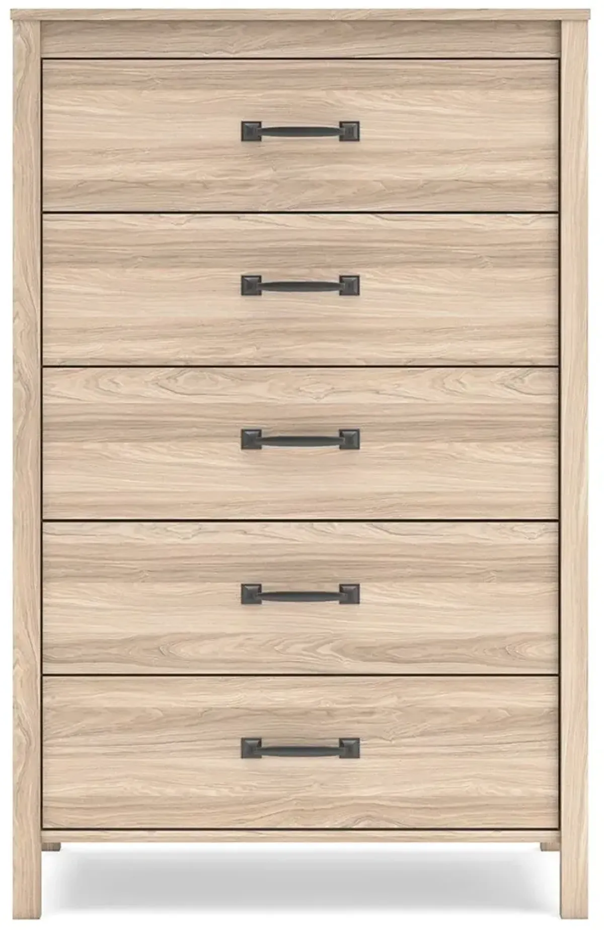 Battelle - Tan - Five Drawer Chest