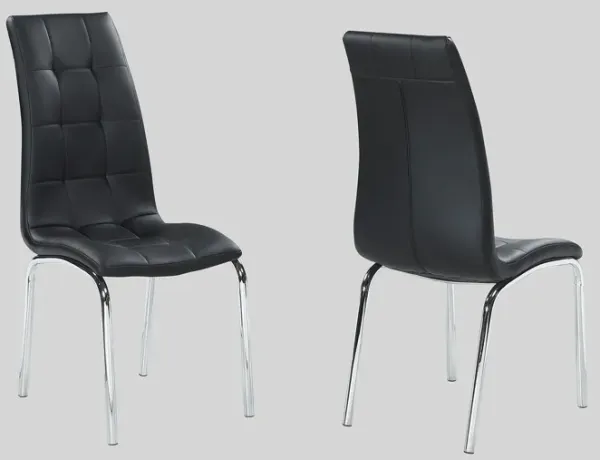 Jetta - Side Chair (Set of 4) - Black