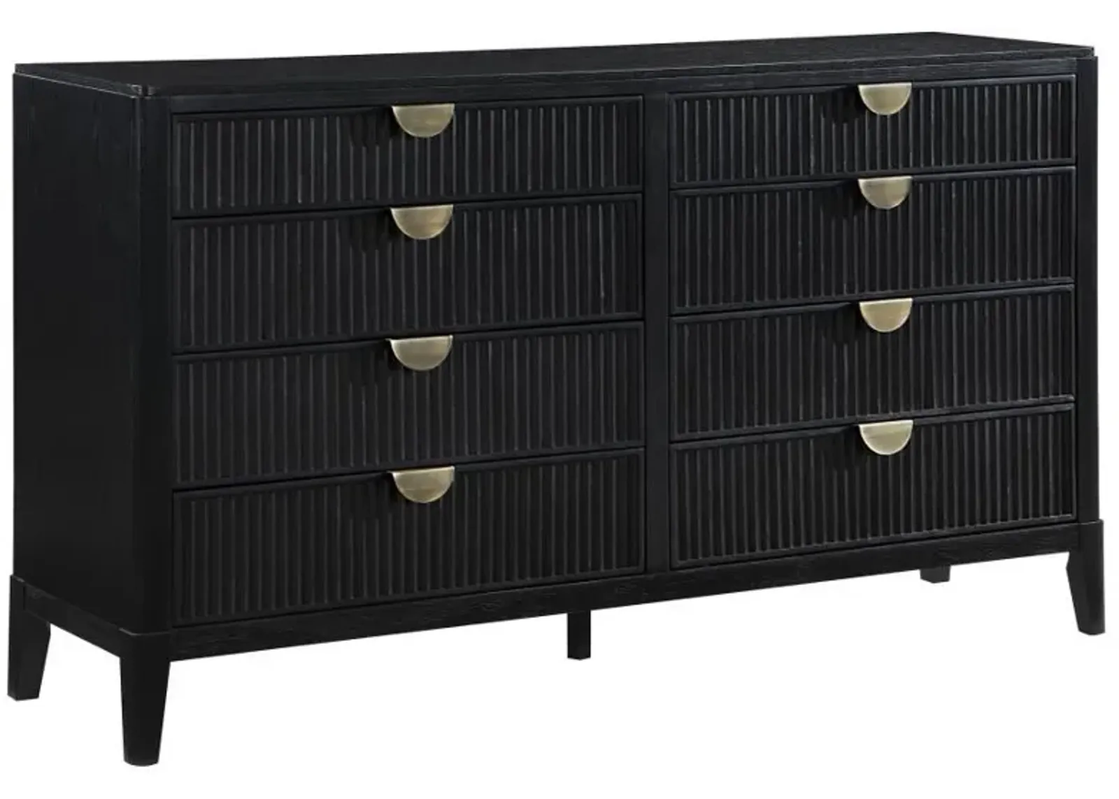 Brookmead - 8-Drawer Dresser - Black