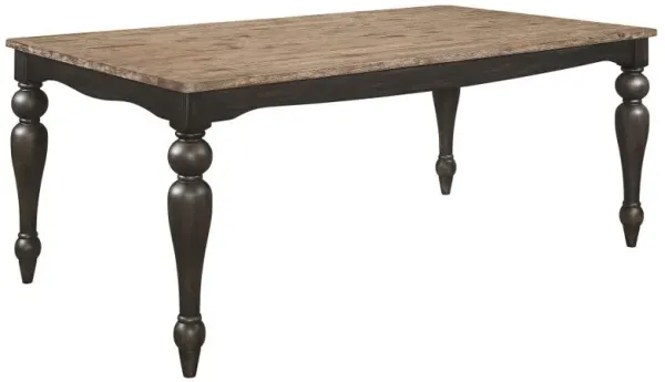 Bridget - Rectangular Dining Table - Brown Brushed