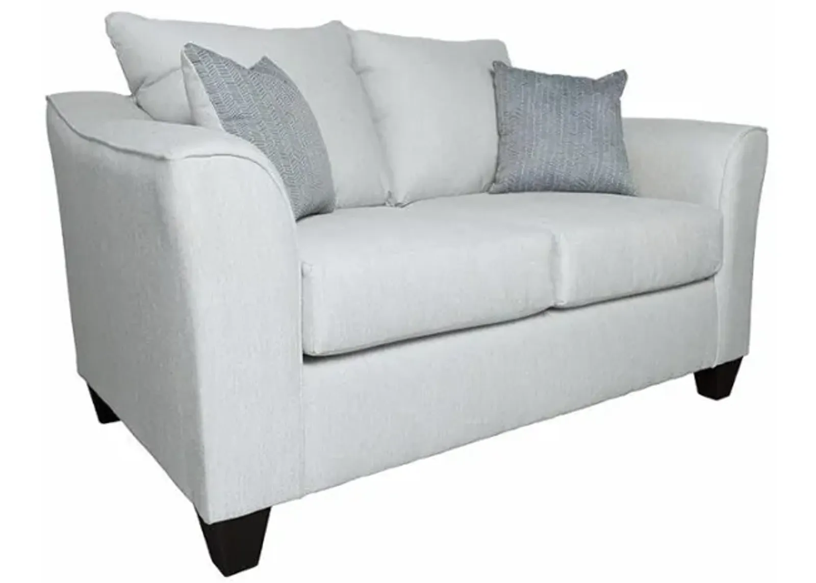 Salizar - Upholstered Flared Arm Loveseat - Sand